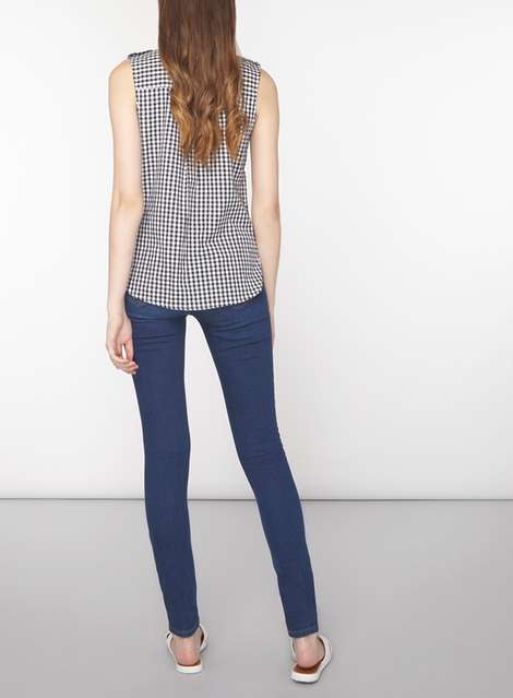**Tall Bright Blue Casey Skinny Jeans